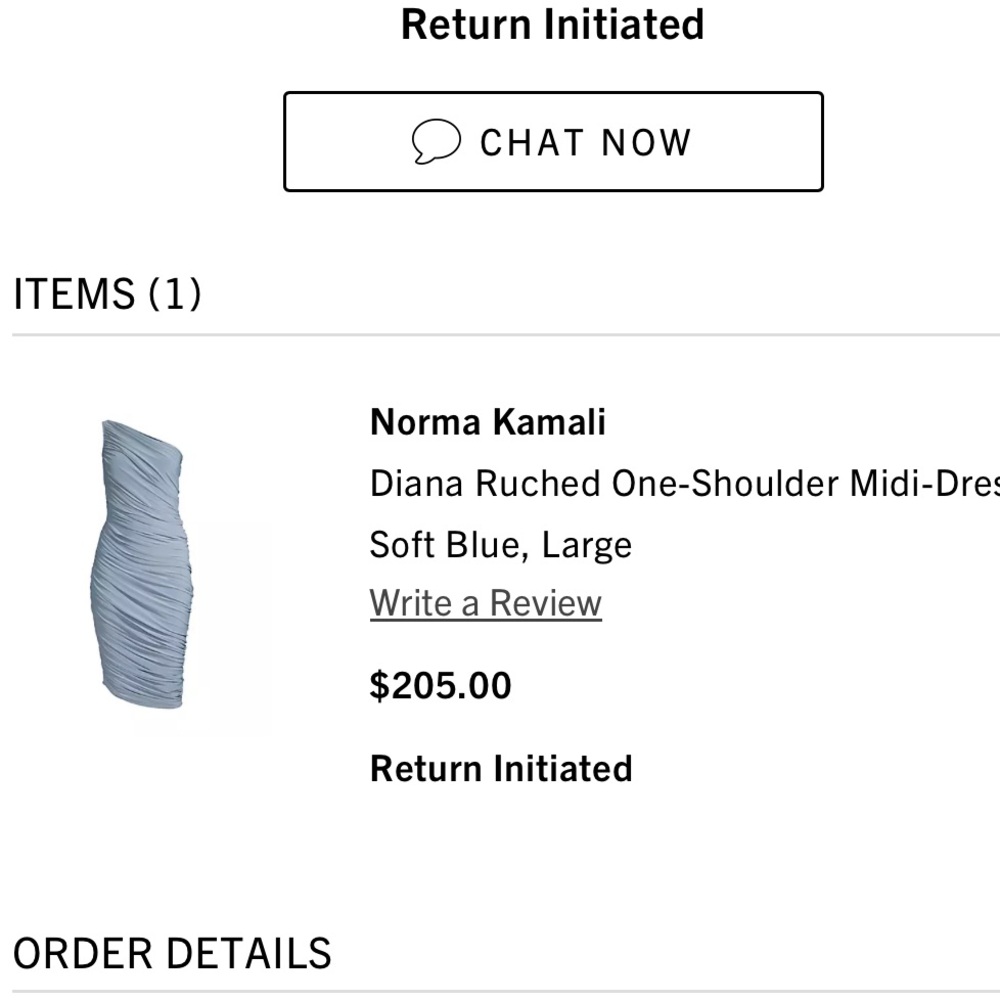 Brand new Norma Kamali ruched dress Missed return window. Never worn, tags on